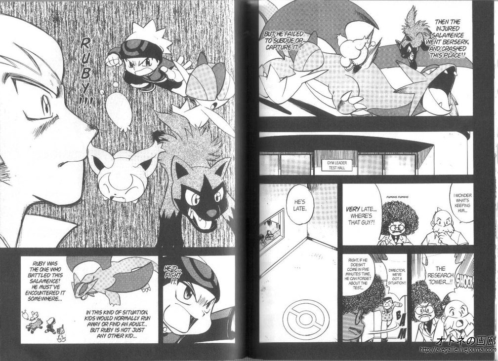 RARE POKEMON KOMA Manga Game Comic Encyclopedia Book Set Ruby Sapphire Emerald
